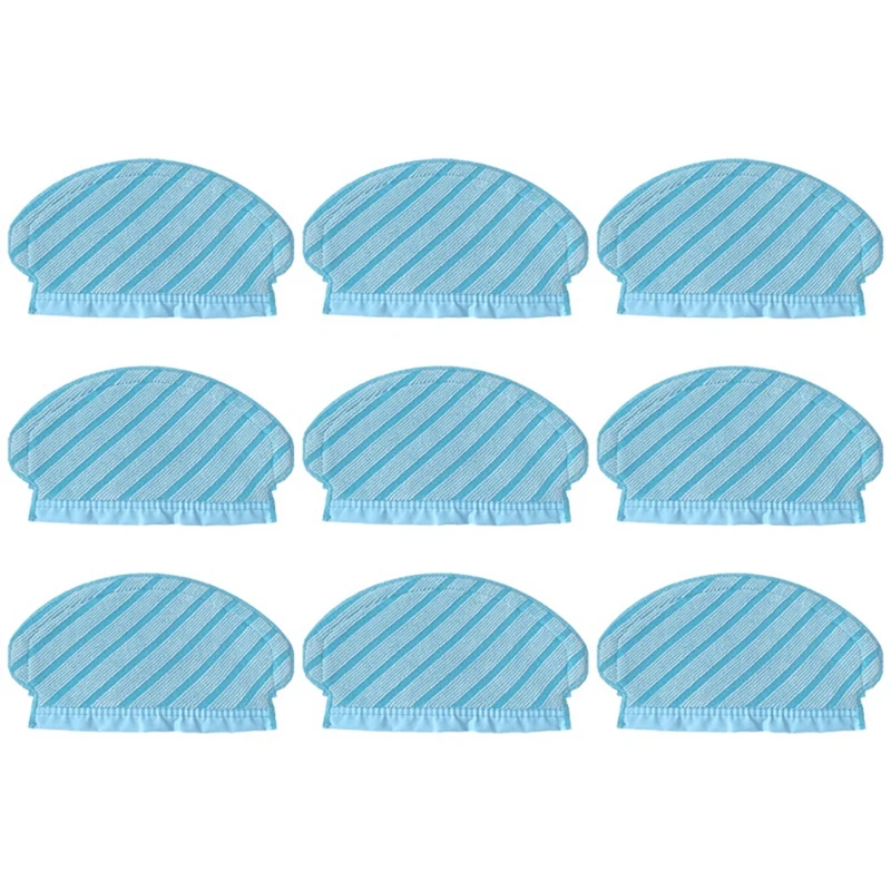 

9Pcs Mop Cloth Cleaning Pads For Ecovacs Deebot Ozmo 920 950 T5/N5/N5S Series Vacuum Cleaner Washable Cleaning Cloths