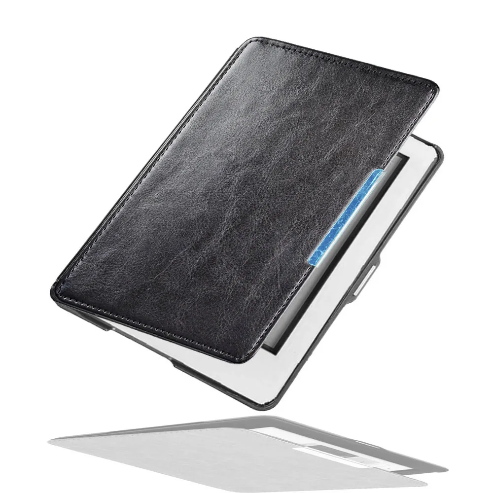 Фото Чехол для Kobo Glo 6-дюймовый чехол Rakuten Ebook Ereader из искусственной кожи с магнитной застежкой для сна, модель N613, откидной чехол для электронной книги №4