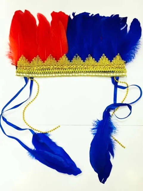 

Яркий индийский пушистый Бордовый синий