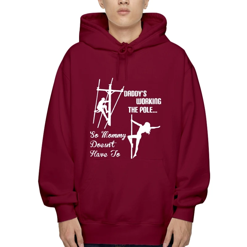 

Толстовка Daddys с капюшоном для мужчин, теплая, дизайнерская, 2022