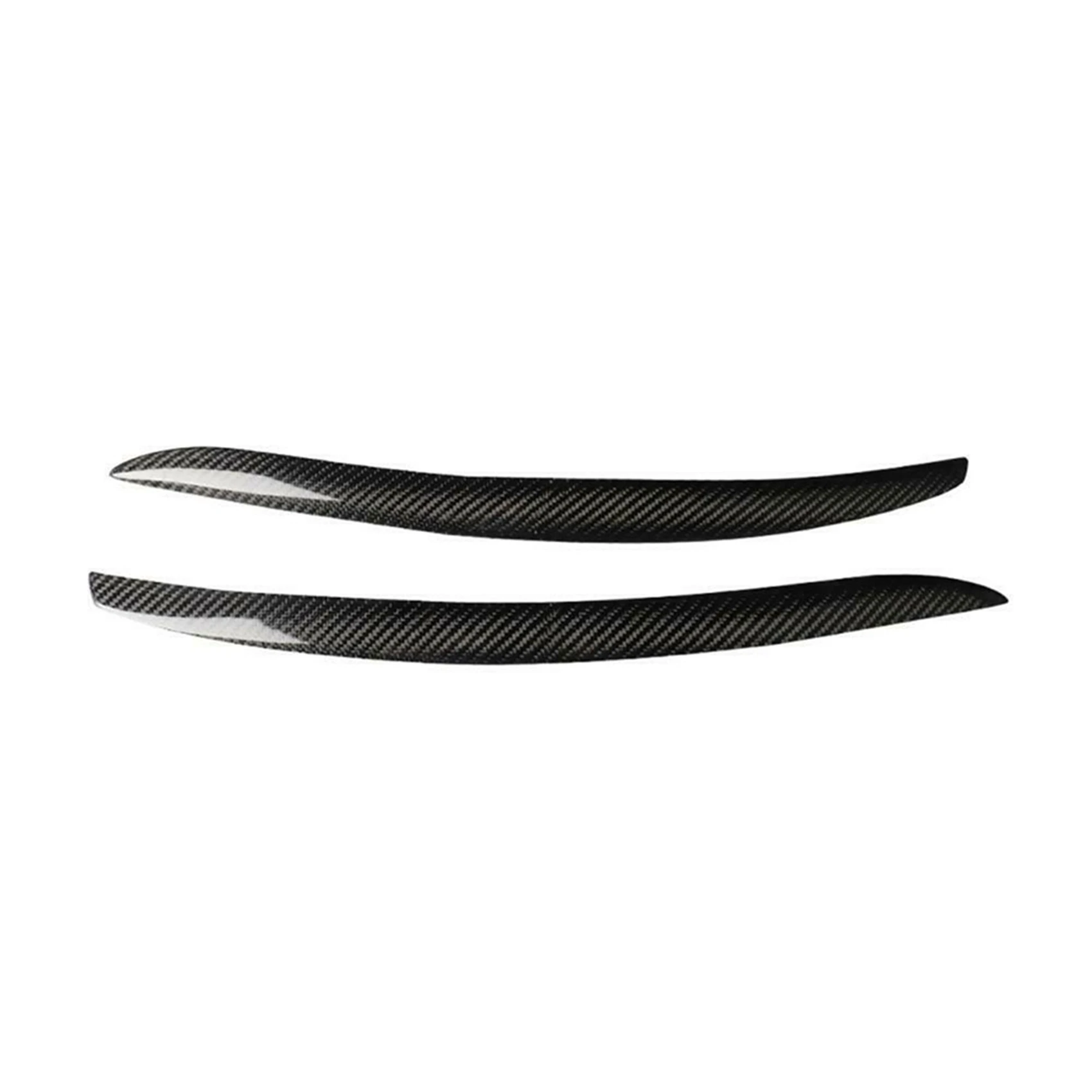 

1 Pair Car Stickers Headlight Lid Eyebrow EyeLids for-BMW E92 E93 335I Model 2006-2012 Carbon Fiber Eyelids Trim Cover