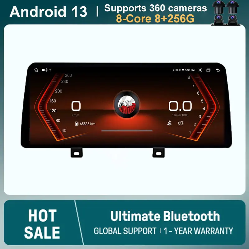 

12.3'' For BMW F30 F31 F22 F21 F32 F33 F36 Android 13 Touch Screen Car Carplay Monitors Stereo Speacker Radio Multimedia Player