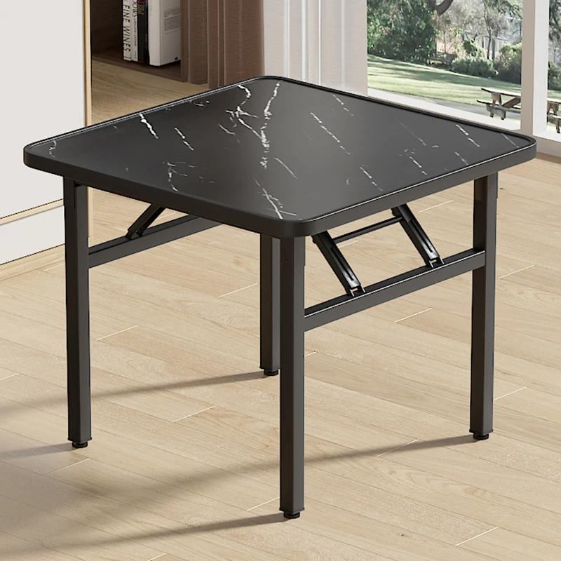 Foldable Small Dining Table Home Small Outdoor Simple Square