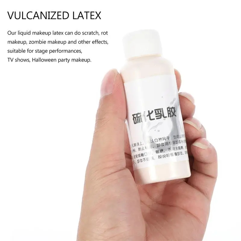 Жидкий латексный жидкий макияж на Хэллоуин зомби шрамы для макияжа пожилых людей