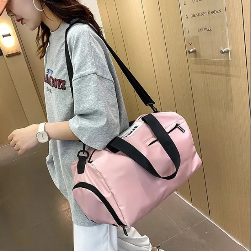 Fashion Sports Gym Bags Men Women's Fitness Travel Backpack Large Capacity Portable Yoga Swimming Dry Wet Depart Training Bags