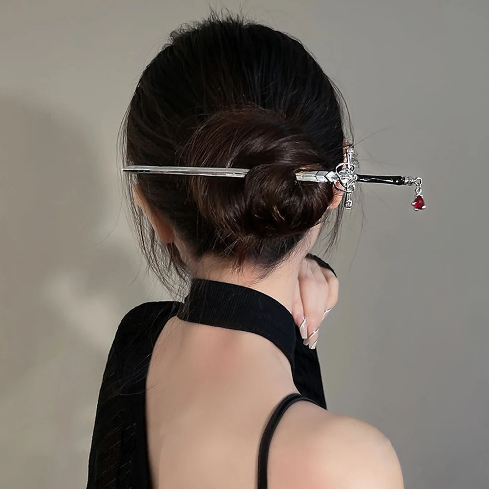 Новинка 2022 корейский модный темпераментный панк-меч палочки для волос