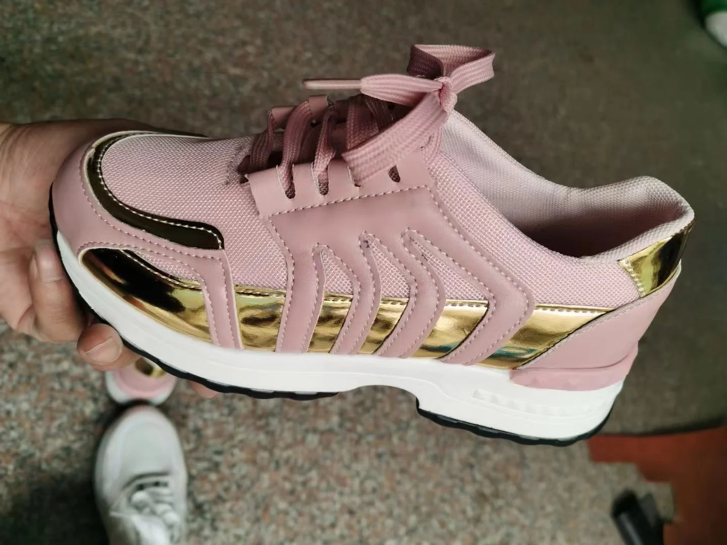 

Женские кроссовки на толстой подошве, Повседневные Удобные кроссовки на шнуровке, Вулканизированная подошва, 2023