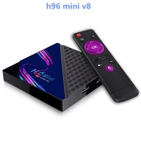 smart tv box android 10 h96 mini v8 rk3228a 2 4g wifi 3d 4k media player full hd tvbox google youtube set top box h96mini pk x96