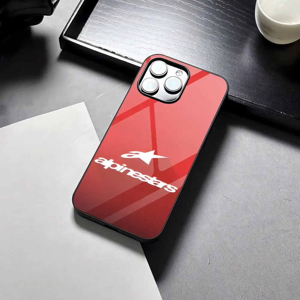 Модный чехол для телефона Alpinestars в стиле мотогонок, силиконовый, из PC+TPU, для iPhone 17, 16, 14, 11, 12, 15, 13 Pro Max, 8, 7, 6 Plus, X, SE (art.: 3920db661fd27) - 3920db661fd27