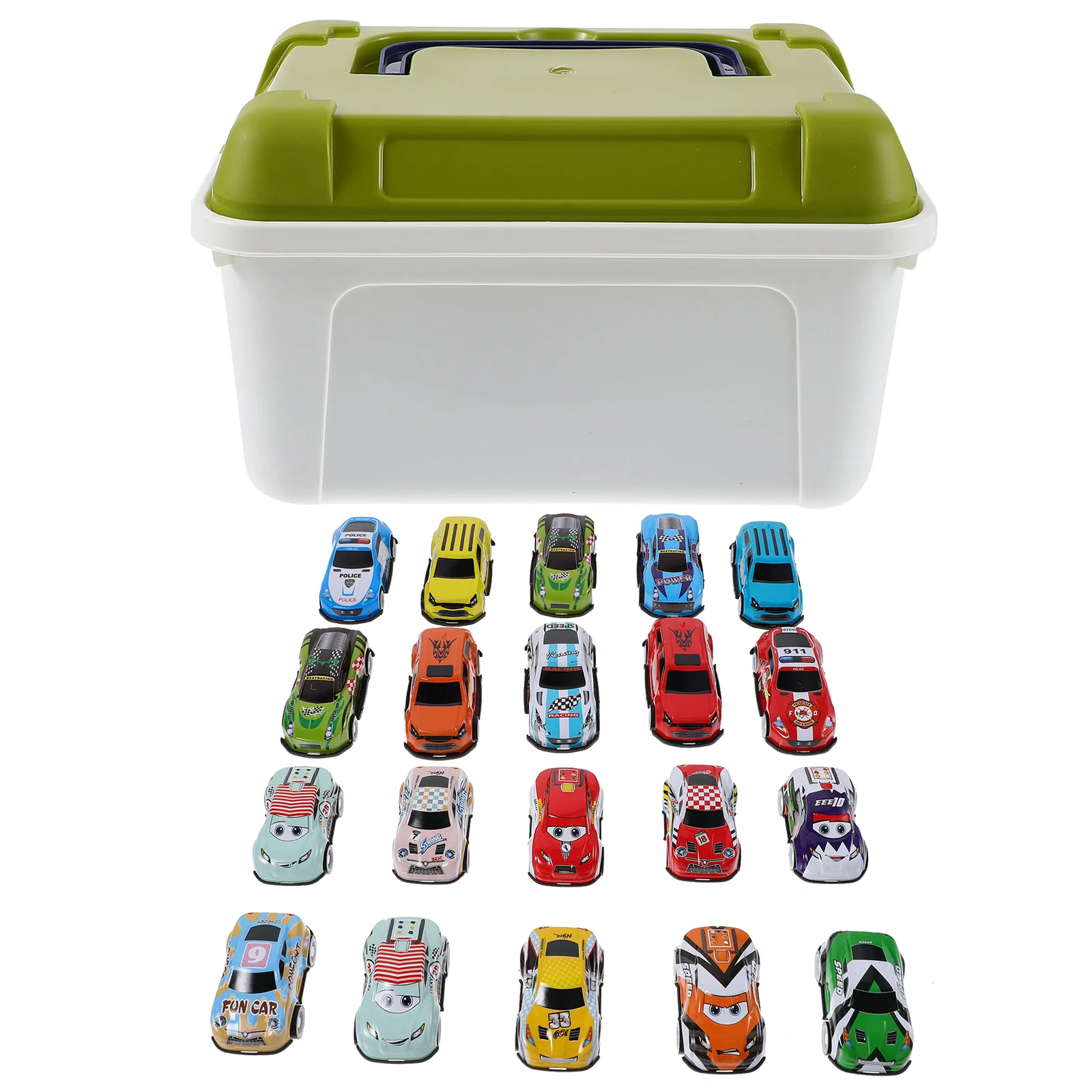 

Plastic Car Toys Pulling Back Plaything Kids Mini Pull-back Children Miniature Toddler Baby Push