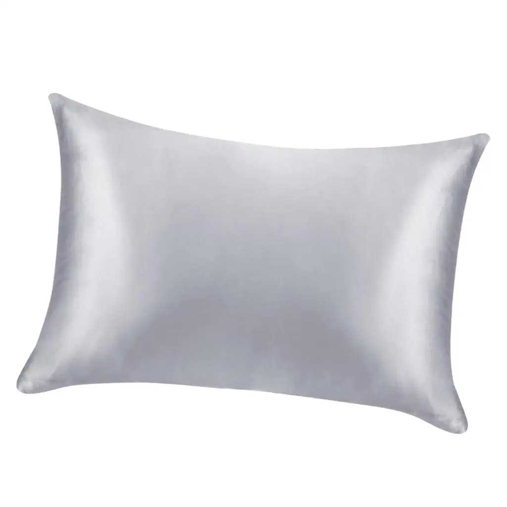 

Шелковая наволочка, элегантный кожаный чехол для подушки для спальни, 50x76 см, 2 шт.