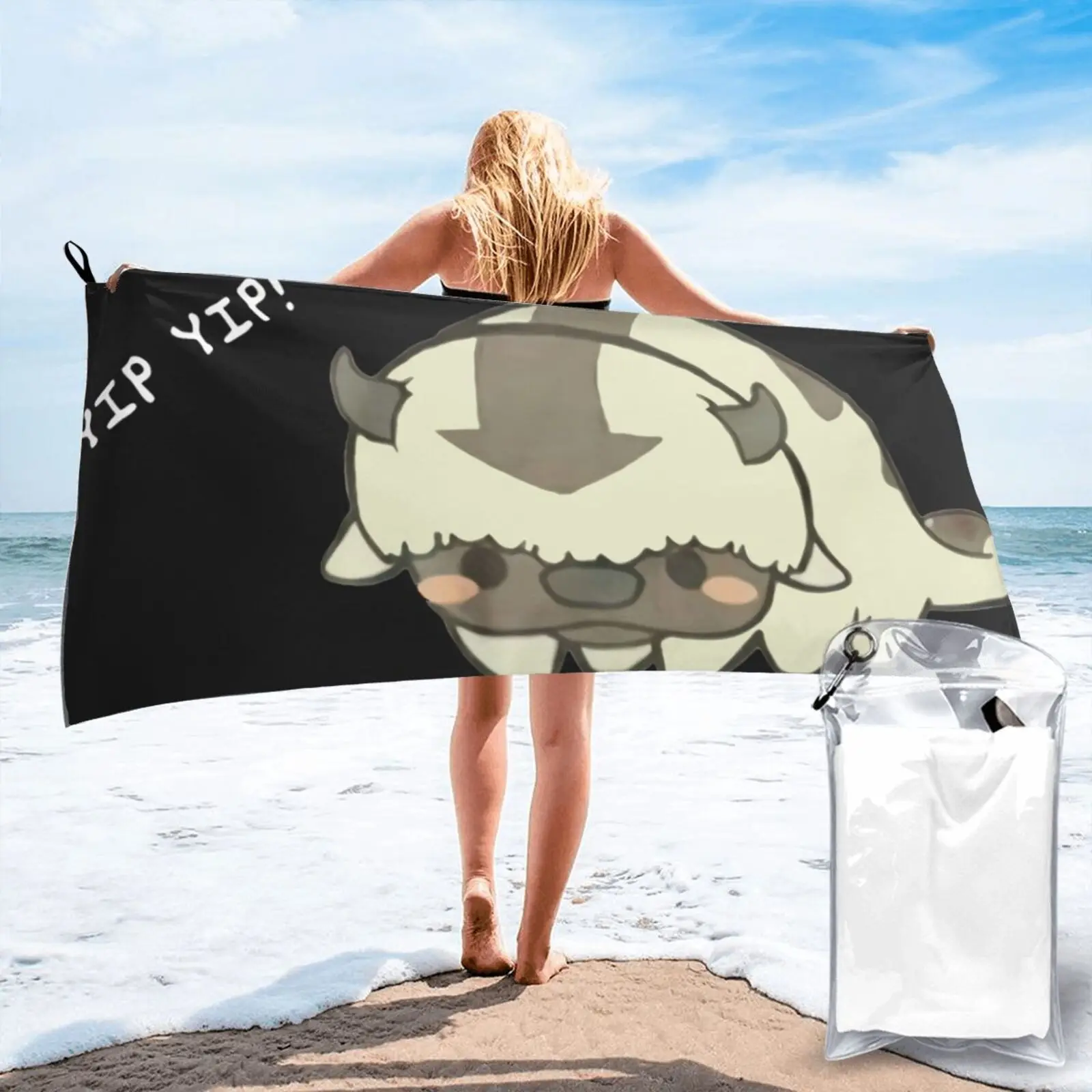 

Yip Yip Little Appa Avatar The Towel Spa Bathrobe Woman Hand Towel Bath And Shower Bathrobe Female Microfiber Towel Hand Towel