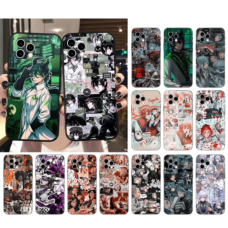 

Phone Case For iphone 14 Pro Max 13 12 11 Pro Max XS XR X 12mini 14 Plus SE Twisted-Wonderland Case Funda