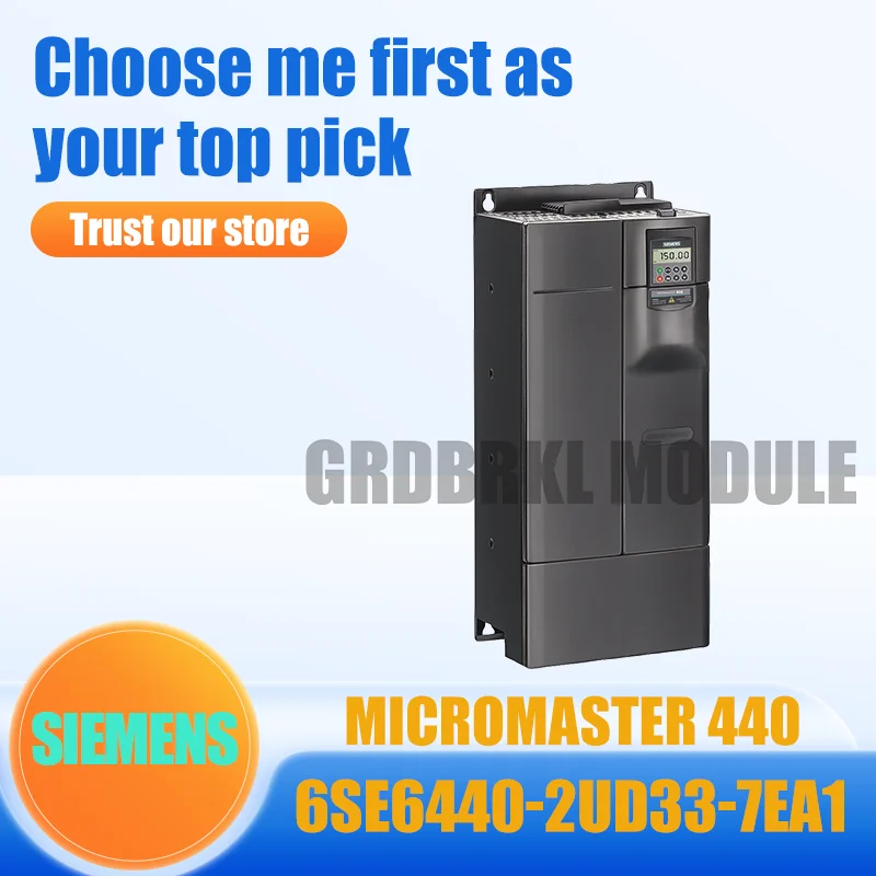 Фото Новый Оригинальный SIMIENS 6SE6440-2UD33-7EA1 6SE6 440-2UD33-7EA1 MICROMASTER 440 37кВт 3AC 380-480В без фильтра №1