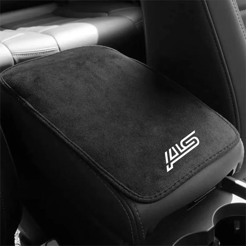 

Suede Leather Armrest Mat Arm Rest Protection Cushion Auto Armrests For STI Subaru impreza XT WRX Car Accessories