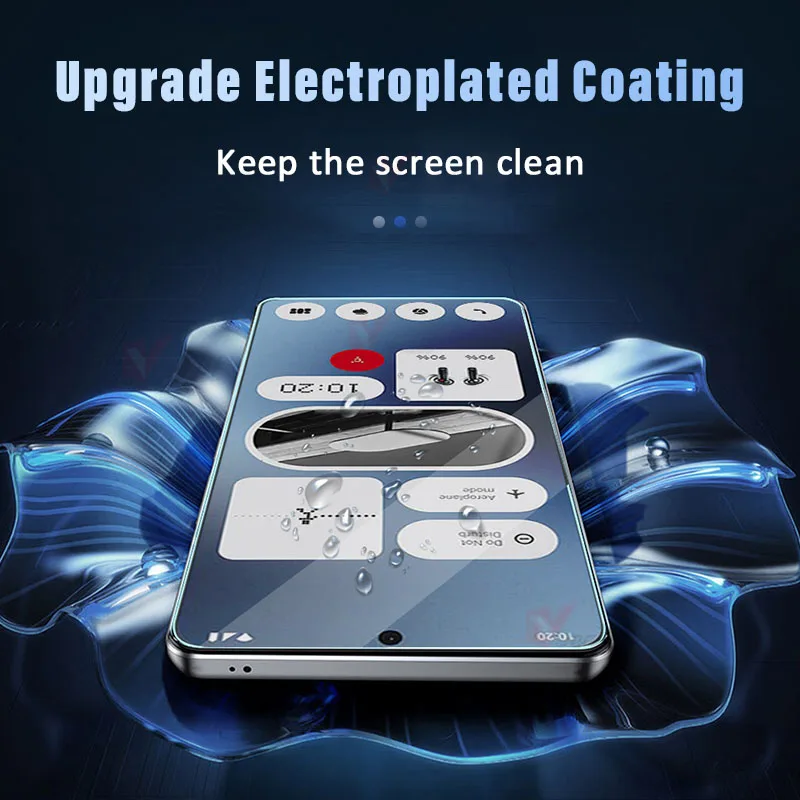 2-4 шт. закаленное стекло для телефона Nothing (2a) Plus Защитная пленка экрана Phone (2) (1) HD CMF