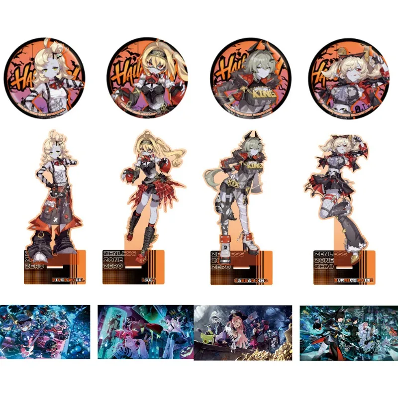 Zenless Zone Zero Plate Настольный декор День всех святых Стоячие колеса Piper Коллекция