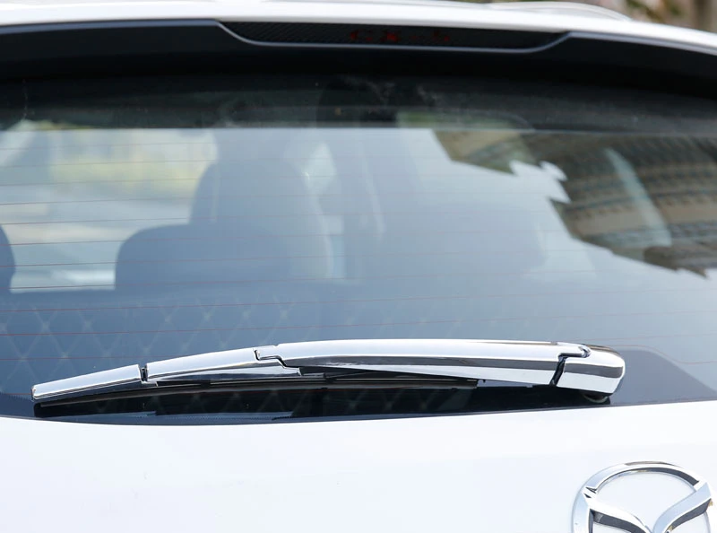 

Высококачественная хромированная задняя крышка стеклоочистителя из АБС-пластика для Mazda CX-5 CX5 KF 2017-2021, декоративная крышка, Стайлинг автомобиля