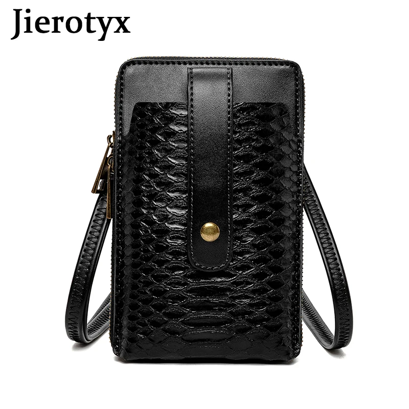

JIEROTYX маленький кросс-боди держатель для сотового телефона из искусственной кожи, кошелек и сумки для женщин, сумка на плечо с пряжкой для ремня и змеиным узором