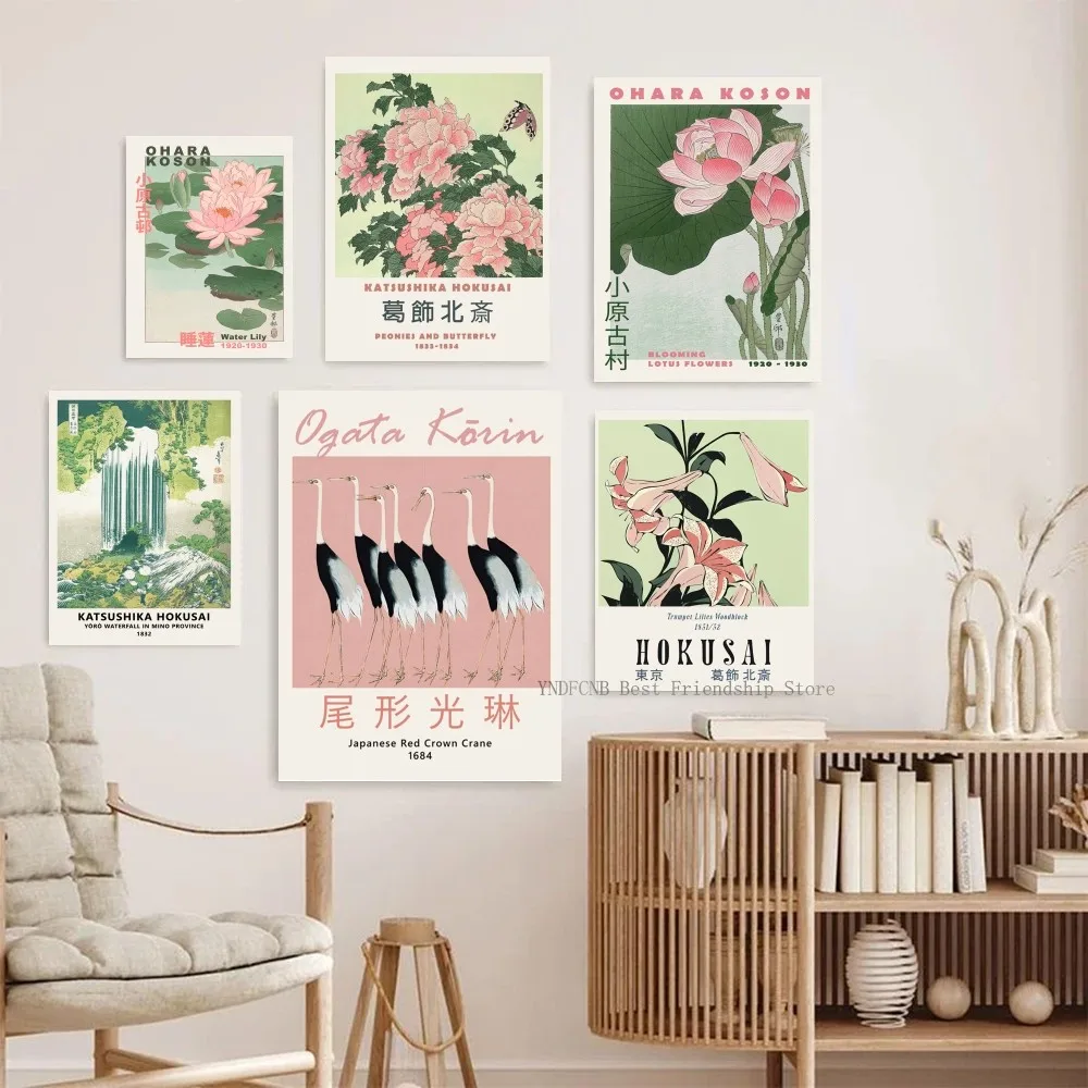 1 Шт. Ohara Koson Павлин Художественный Постер Современный Стиль Печать На Бумаге