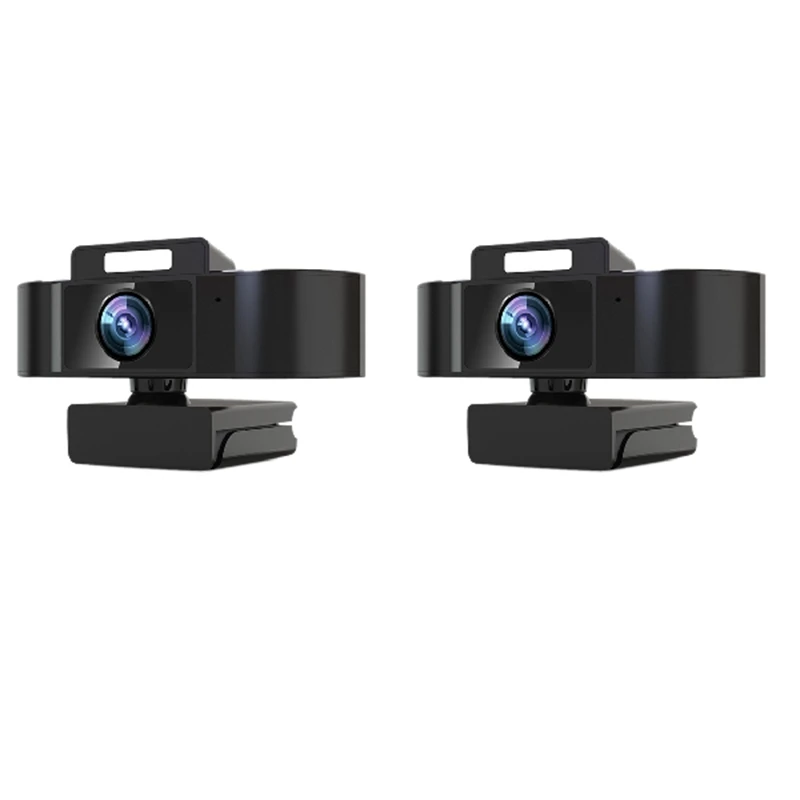 

Веб-камера со встроенным микрофоном шумоподавления, камера без драйвера с заполсветильник для компьютера и ноутбука