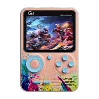 video game consoles 500 retro games in 1 av out two player gamepads rechargeable battery portable game players for kids gift