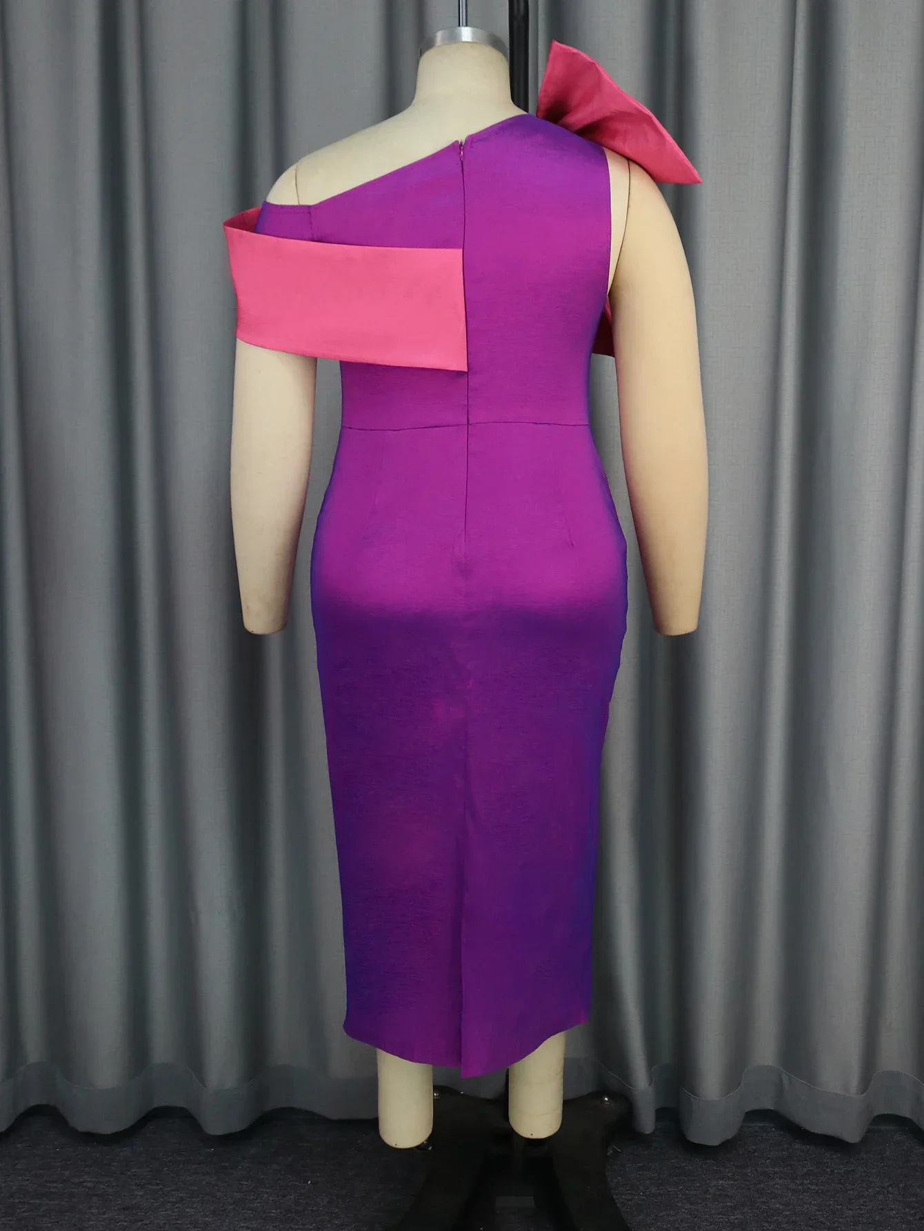 Женское сексуальное фиолетовое новое вечернее платье 2024 элегантное с открытыми