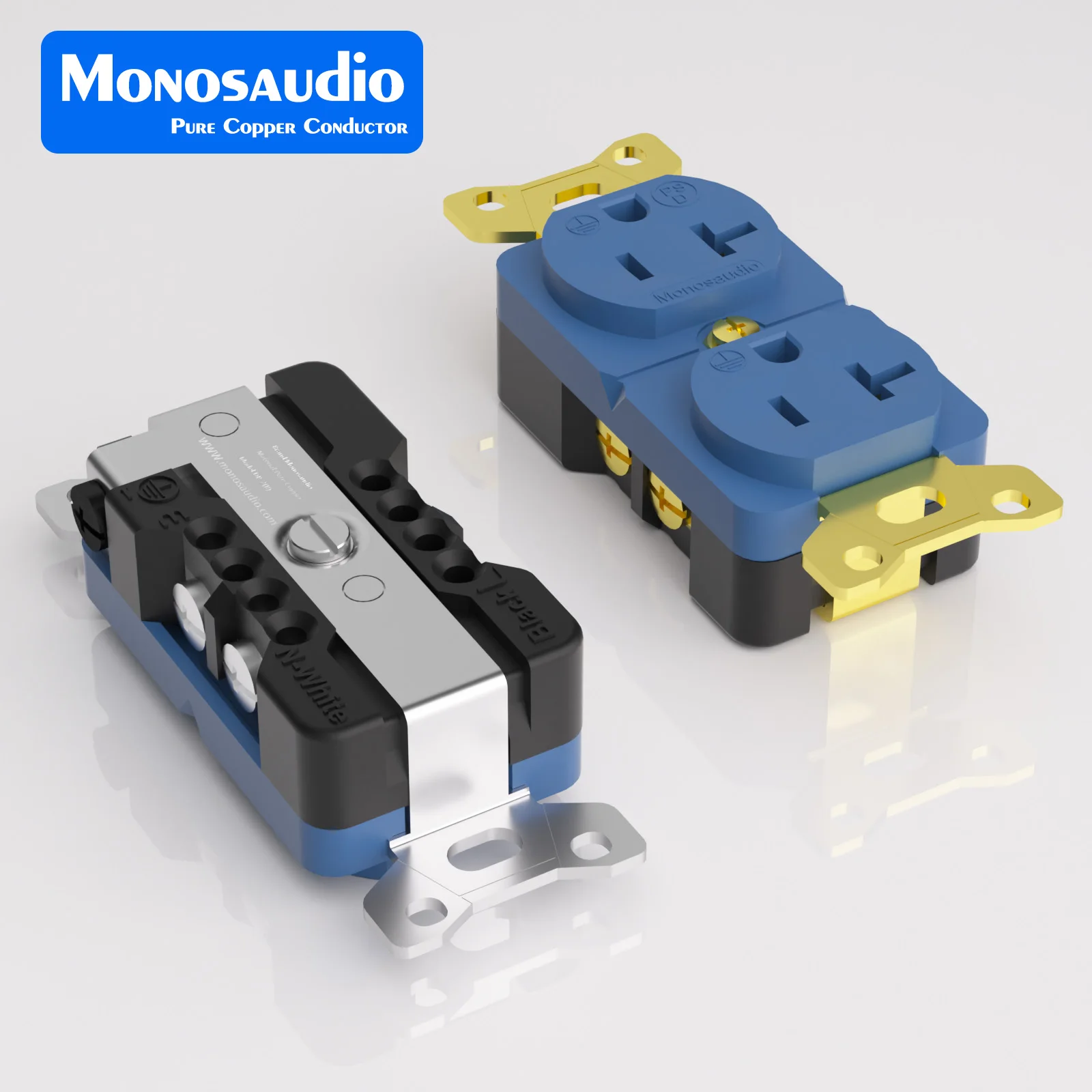 Настенная розетка Monosaudio DP2G/R