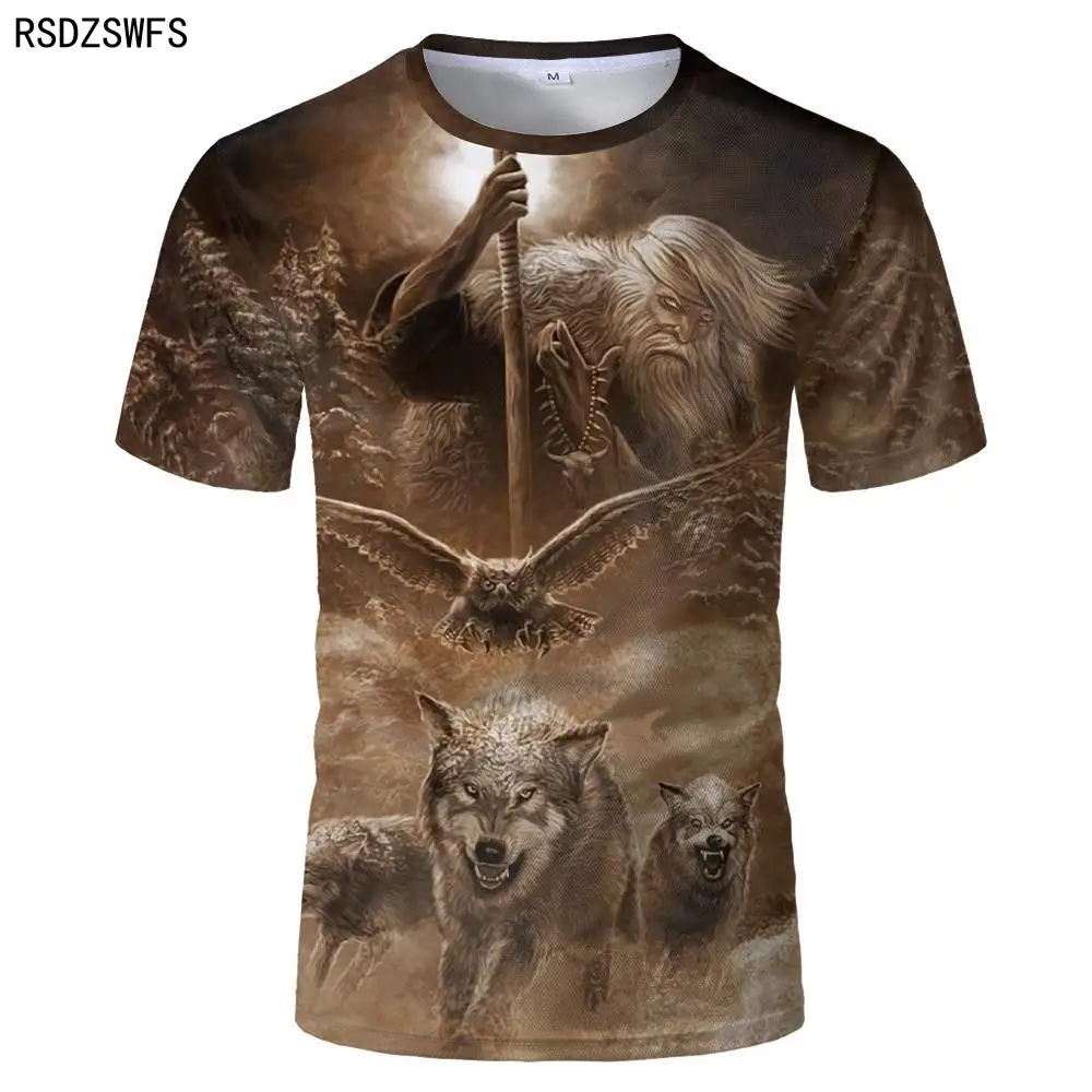 

Мужская одежда, новинка 2021, крутая футболка с 3D принтом волка в стиле Харадзюку, мужские/женские летние топы с коротким рукавом, футболки, модная футболка с животными, Лидер продаж