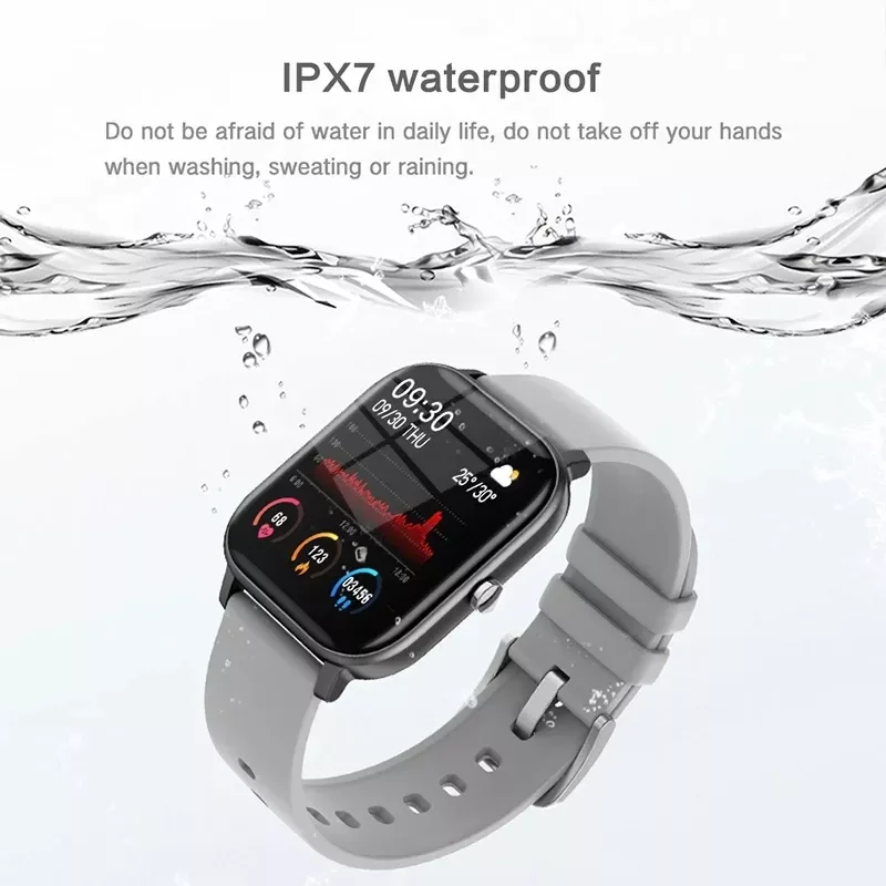 

Women Bluetooth Call smartwatch Man Sport Fitness Tracker Waterproof LED Full Touch Screen For Android ios Smart Watch
