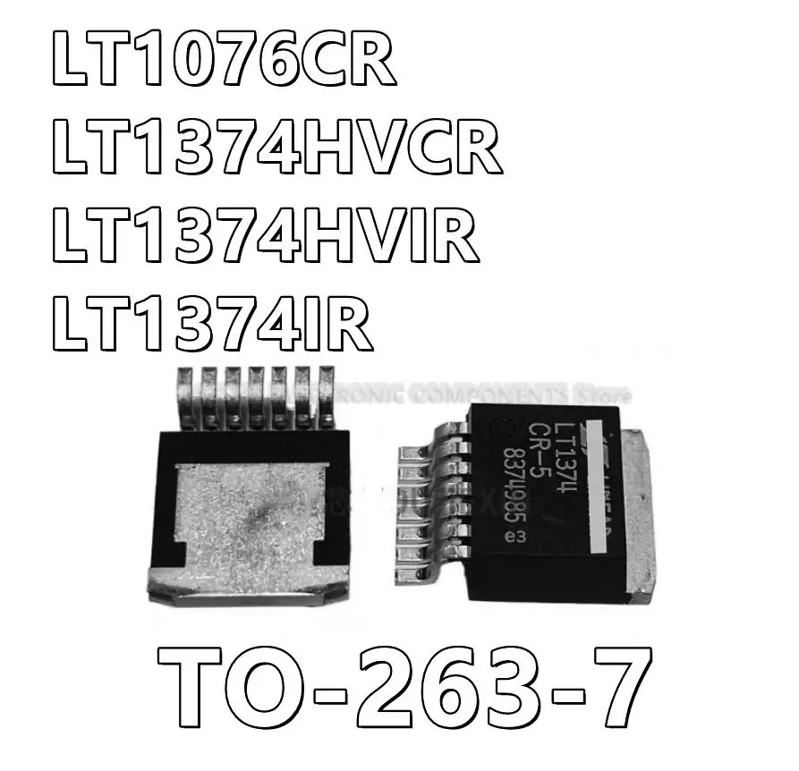 5 шт./лот LT1076CR LT1076 LT1374HVCR LT1374HVIR LT1374IR LT1374 Buck, Boost, Flyback SEPIC импульсный регулятор TO-263-7