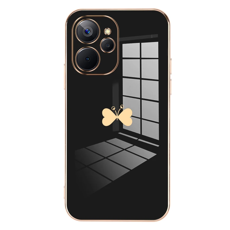 

Zoon Pattern Plating Phone Case For Oppo Realme C53 11 Pro Plus Back Cover