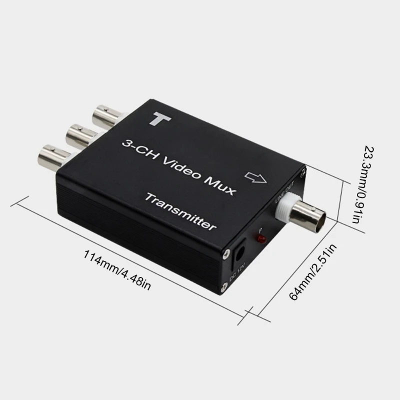 Видеомультиплексор распределения видео высокой четкости с 3 выходами для