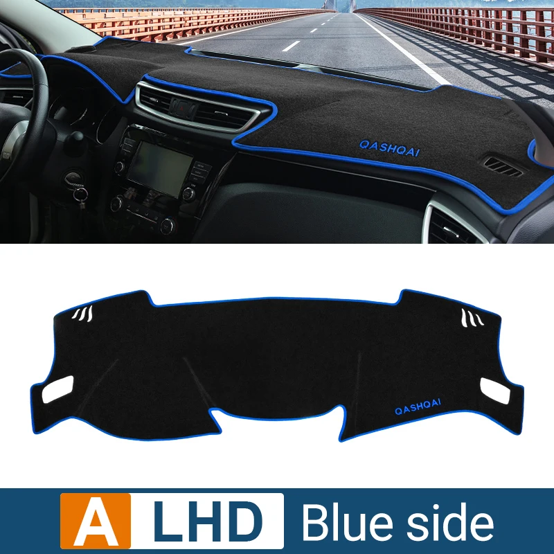 

Для Nissan Qashqai J11 2014 2015 2016 2017 2018 2019 2020 крышка приборной панели автомобиля избегайте световой коврика солнцезащитный козырек чехол анти-УФ ковры