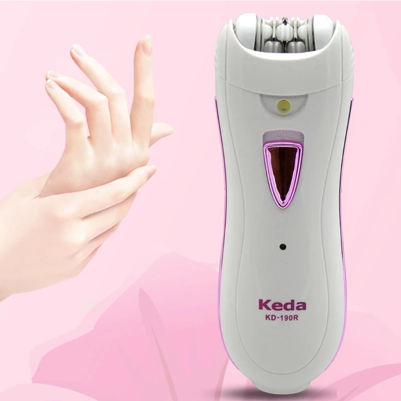 

Women Electric Epilator Painless Safe No Scratching No Nicks Women Body Hair Removal Bikini Trimmer Rechargeable