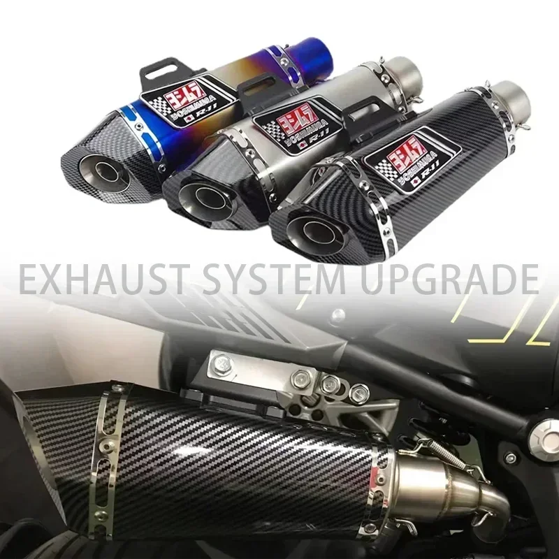 Универсальный выхлоп мотоцикла 36-51 мм с наклейками Db Killer глушитель Z900 GSXR1000 SV650 R6 R3
