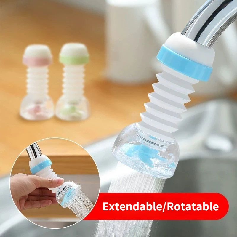

Transparent Tapware Convenient Kitchen Accessory Water Filter Extender Faucet Nozzle Splash Proof Wc Accessories Shower Bathroom