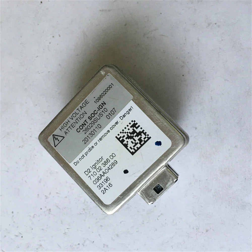 Оригинальный б/у D2 HID ксеноновый балластный зажигатель фар 7100238600 26029SUS10 CONT SOC-IGN