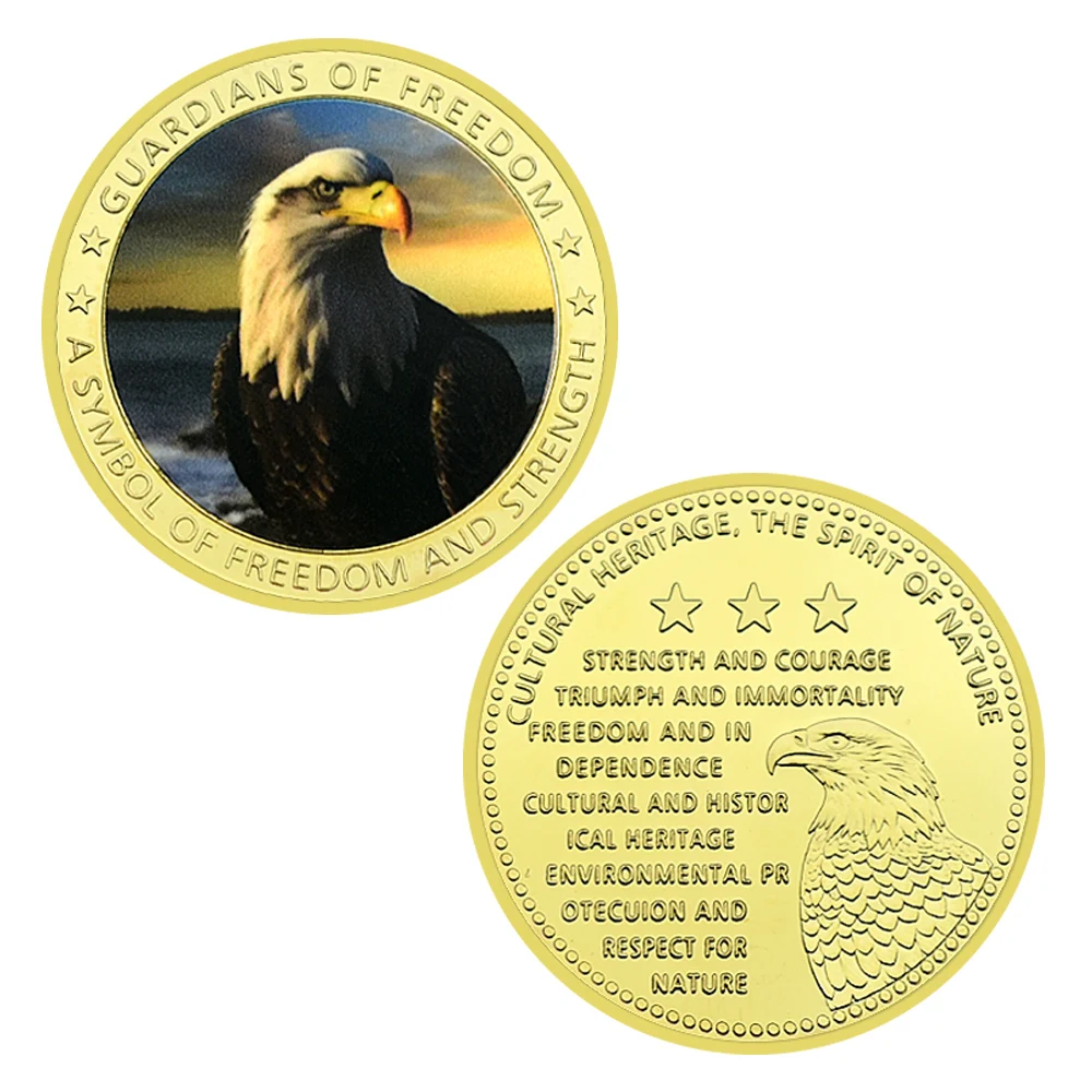 

Металлическая памятная монета olevo белый голубь