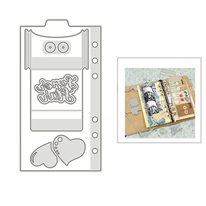 

Новинка 2021 г., конверт, влюбленная страница блокнота, металлические Вырубные штампы для рукоделия, скрапбукинг, изготовление открыток, тисн...