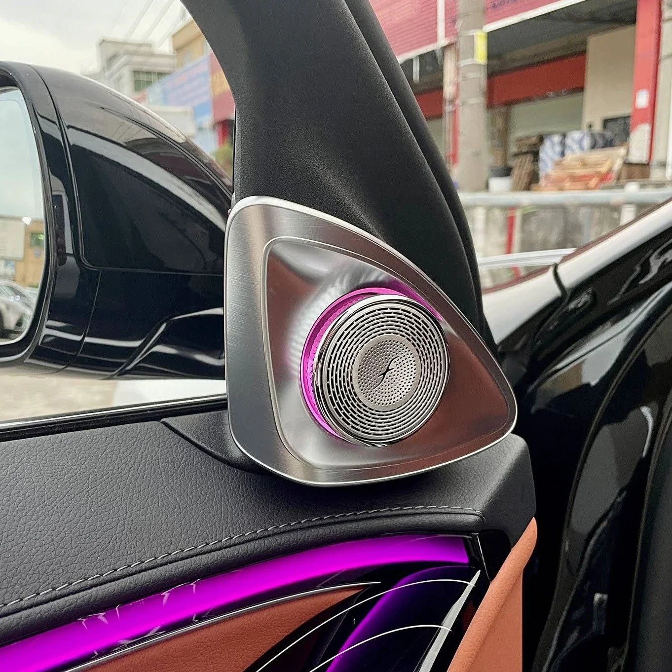 Подходит для Mercedes Benz S-класса W223 64 цвета светодиодный комплект внутреннего