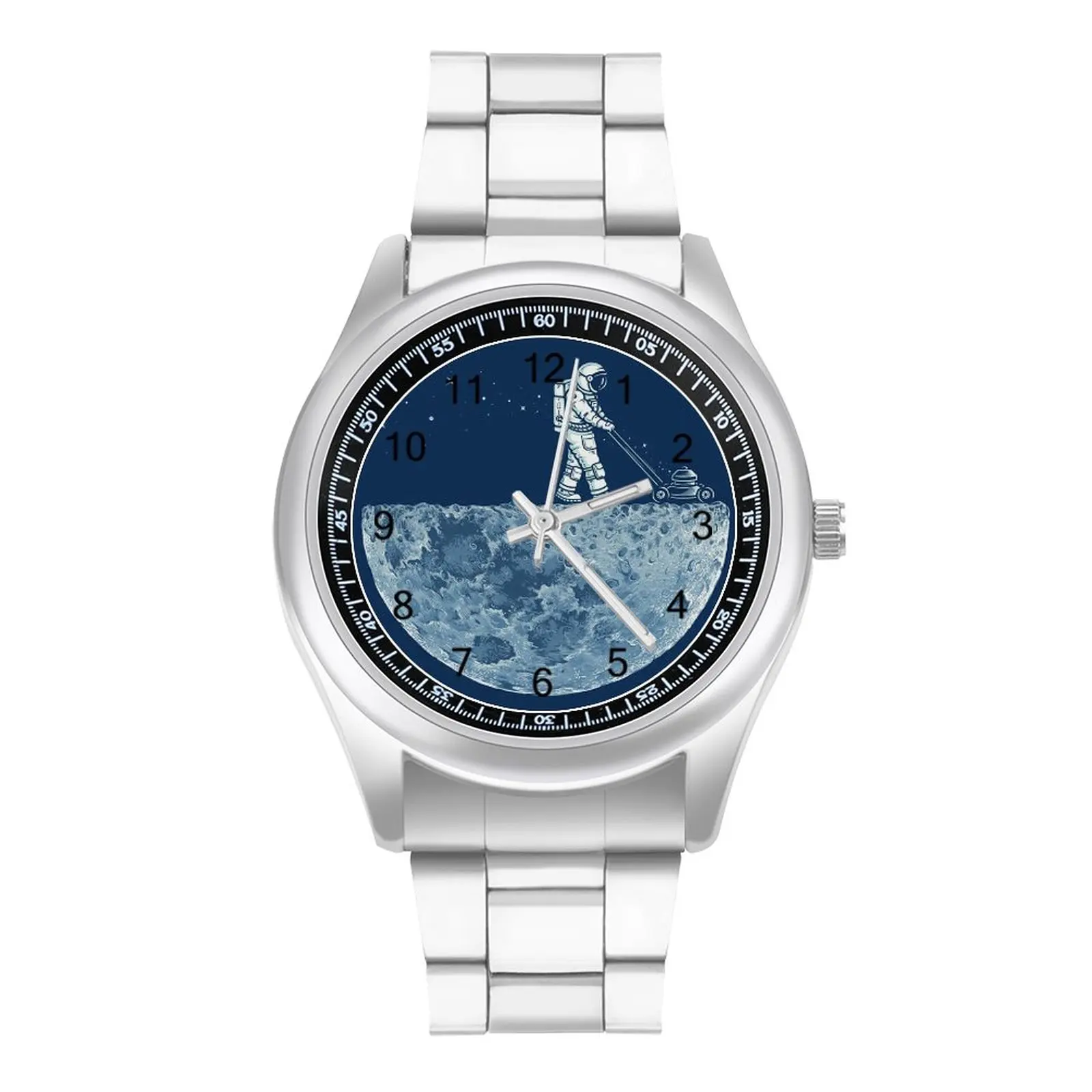 

Mown Moon Astronaut Quartz Watch Career Outdoor Exclusive Wrist Watch Stainless Photo Upwrist Man Wristwatch