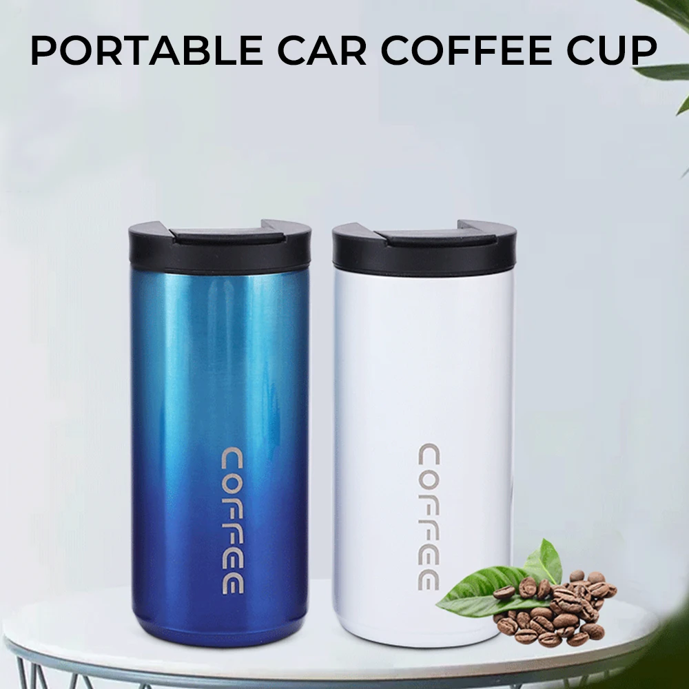 Coffee Thermos Mug 500ml Stainless Steel Milk Tea Multipurpose Leak-Proof Car Vacuum Flasks Gym Sport Water Bottle For Gifts |