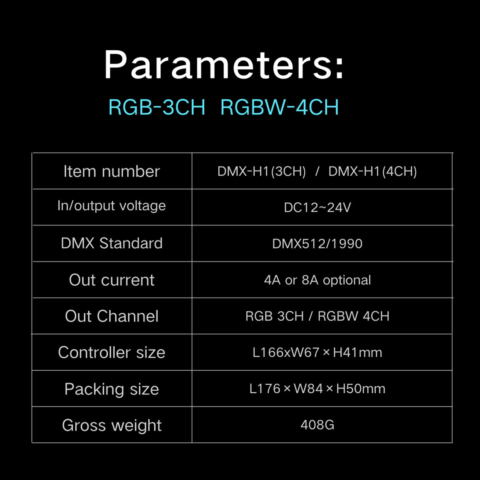 4-канальный DMX 512 Decorder регулируемый RGB затемняющий фотоконтроллер для баров отелей