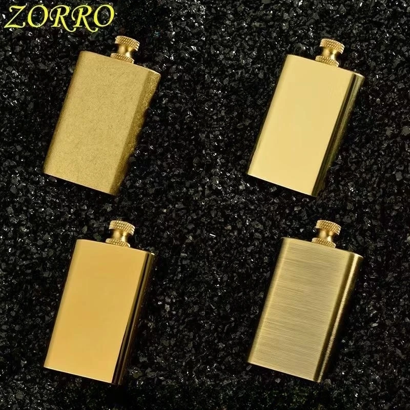 

Original Zorro Pure Copper Match Retro Kerosene Oil Cigarettes Lighter Pull Ignition Fire Lighters Smoking Accessories Gadgets