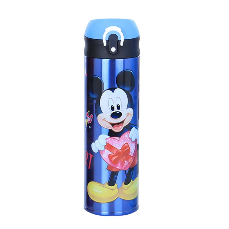 Disney girls snow White Direct Drinking Mug with  box 304 Stainless Steel  boys cars Mickey Water Cup  adult gift cup