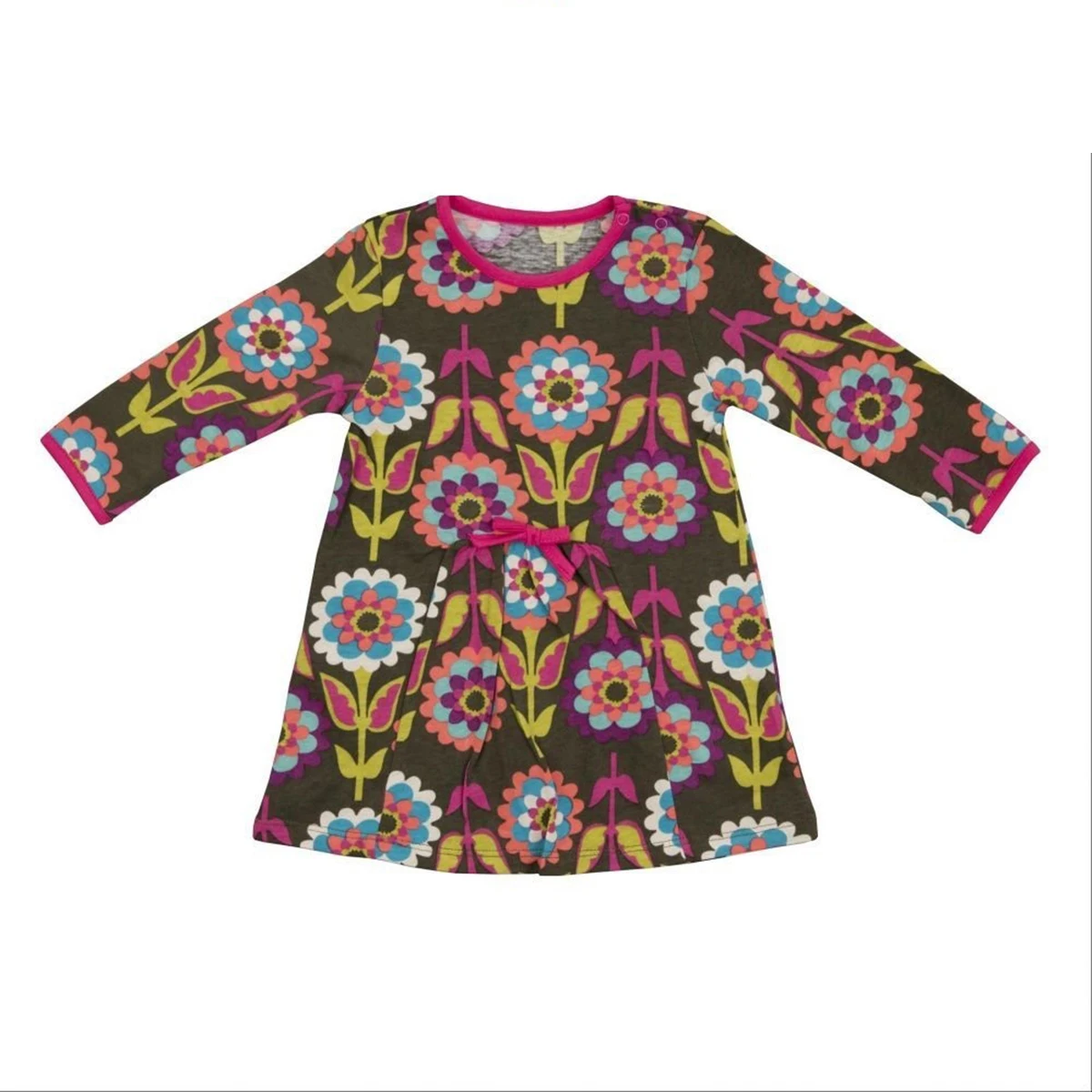 

Bebepan Happy Flower Printed Dress Girl