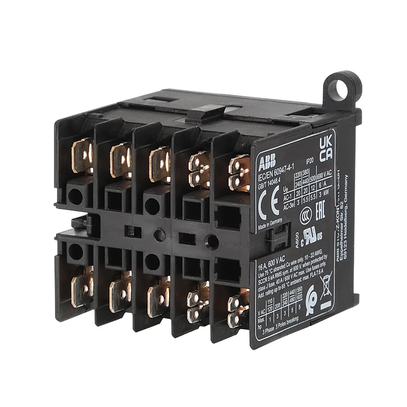 Миниатюрный контактор IEC/EN 60947-4-1 24 В Электрический подъемник с широкой ножкой