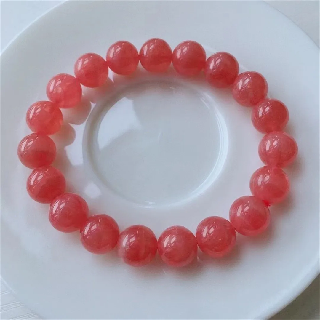 

10 мм натуральные красные бриллианты, ювелирные изделия для женщин, мужчин, лечебный подарок на любовь, хрустальные круглые бусины, каменные ...