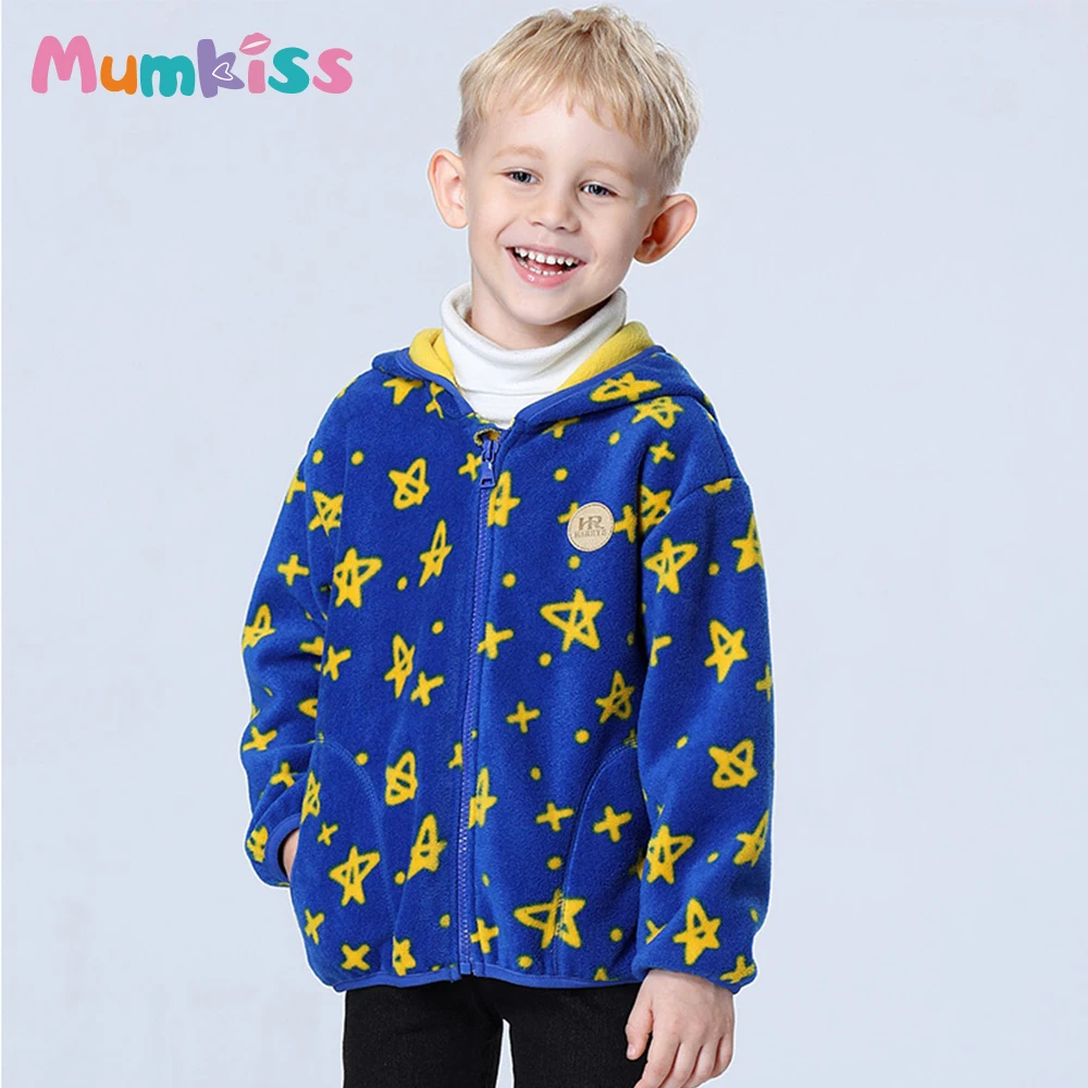 

Флисовая Толстовка с длинным рукавом и принтом для мальчиков